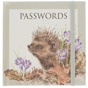 Wrendale Designs Hedgehog Password Notebook Pocketbook